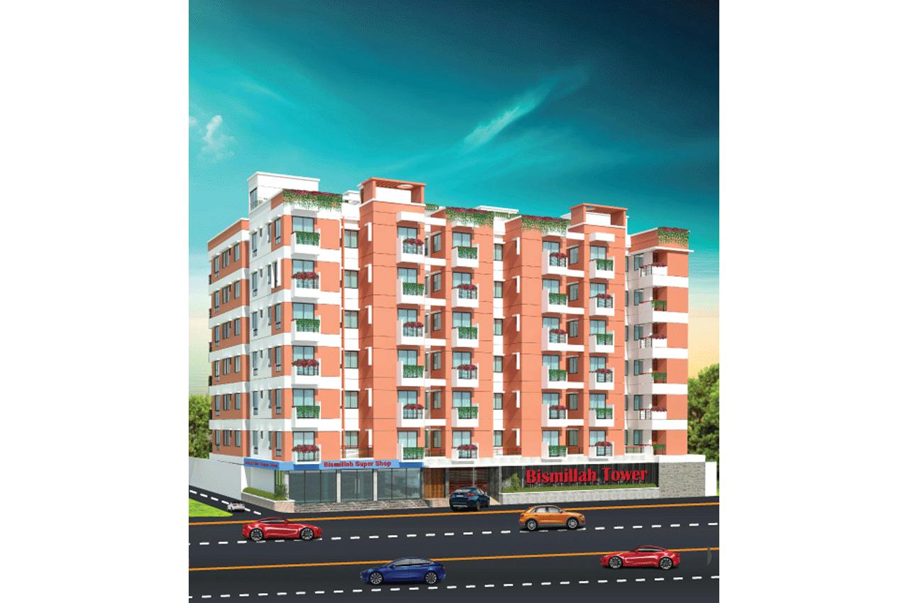 What determines flat prices in Dhaka?